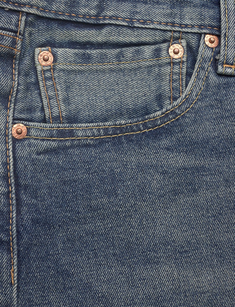 Levi's® - 501 ORIGINAL SHORTS 5PM IN THE - jorts - dark indigo - worn in - 4