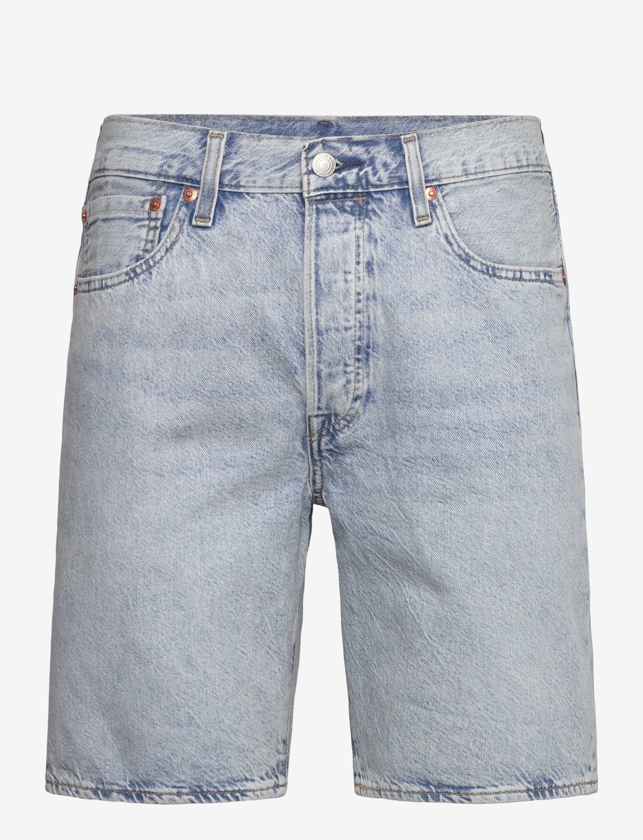 Levi's® - 501 ORIGINAL SHORTS LIGHT THRE - jorts - light indigo - worn in - 1