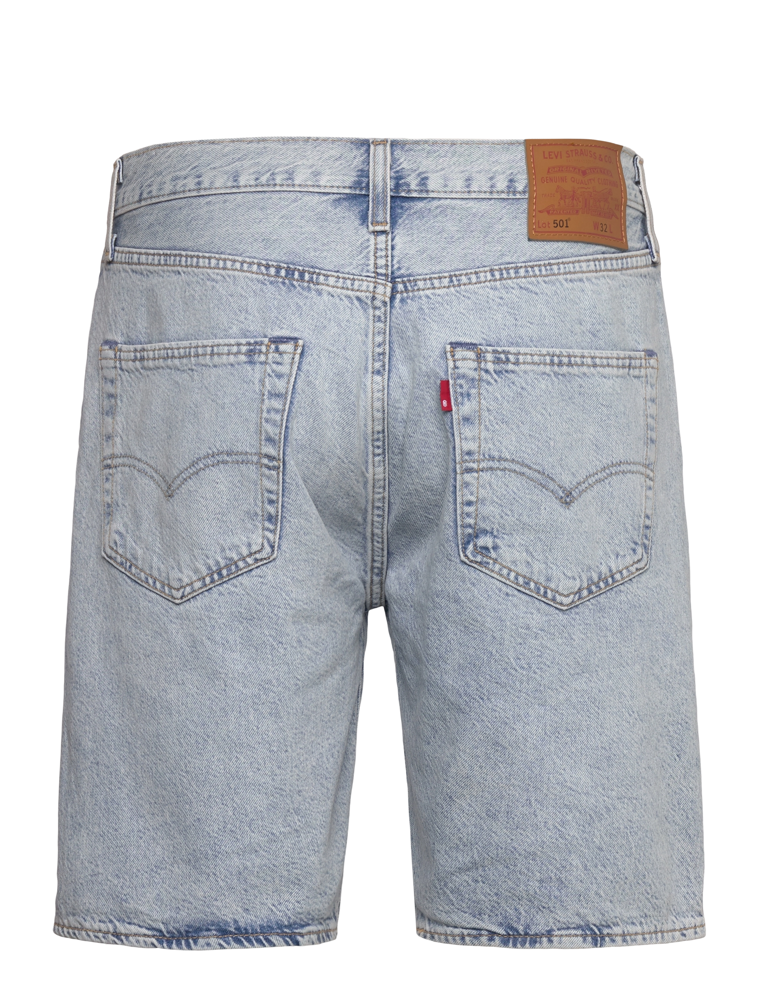 Levi's® - 501 ORIGINAL SHORTS LIGHT THRE - mænd - light indigo - worn in - 2