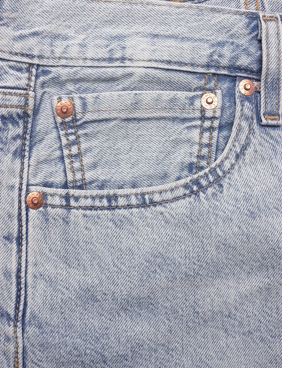 Levi's® - 501 ORIGINAL SHORTS LIGHT THRE - gallastuttbuxur - light indigo - worn in - 4