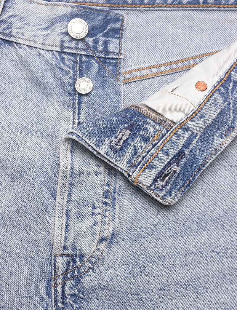 Levi's® - 501 ORIGINAL SHORTS LIGHT THRE - jorts - light indigo - worn in - 5