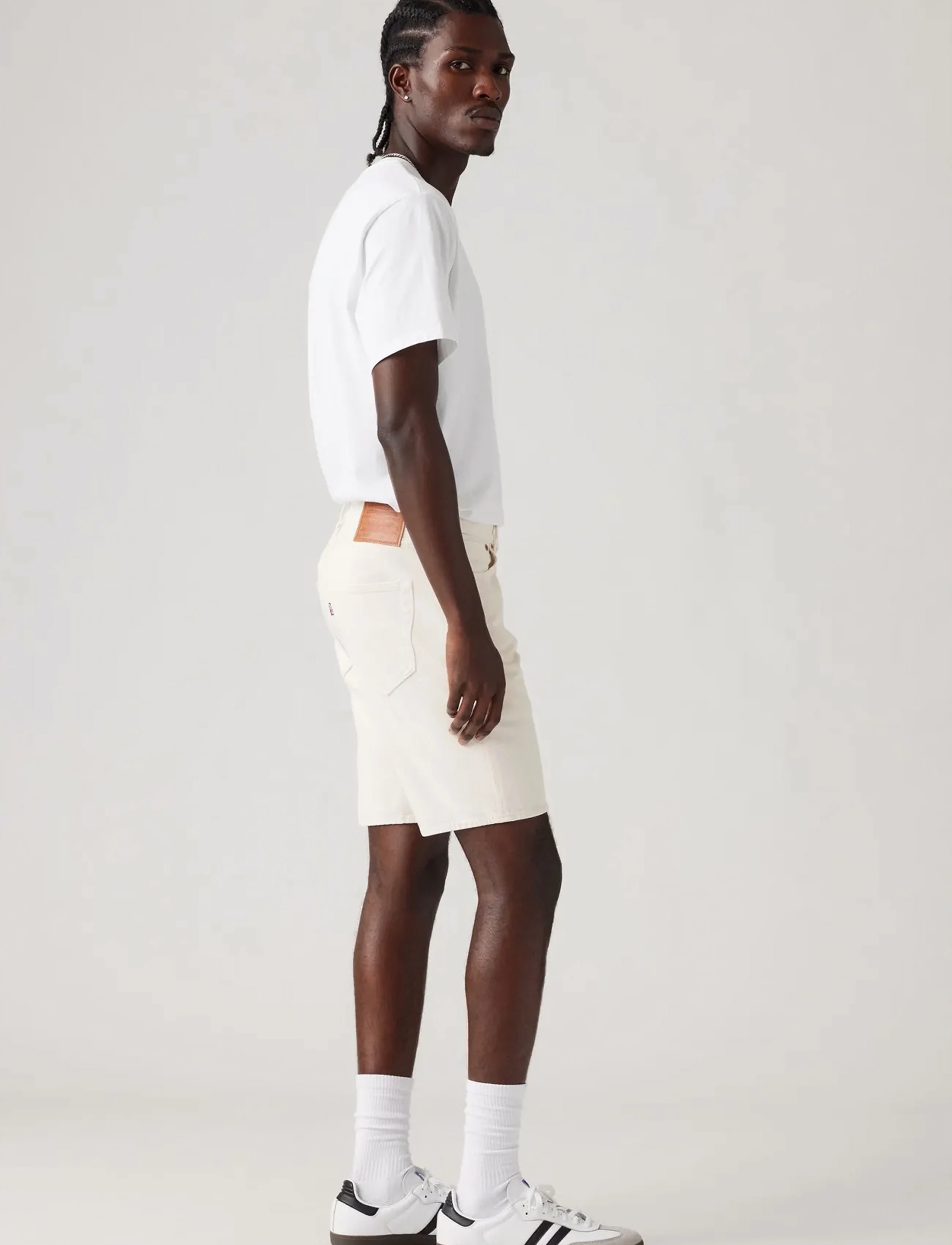 Levi's® - 501 ORIGINAL SHORTS BRIGHT SMI - jorts - whites - 3