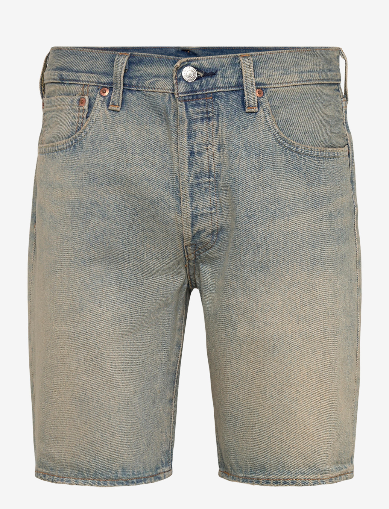 Levi's® - 501 ORIGINAL SHORTS MY TINTED - jorts - med indigo - worn in - 1