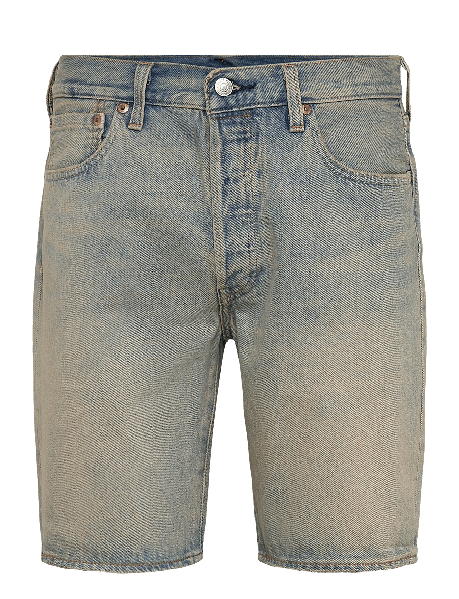Levi's® - 501 ORIGINAL SHORTS MY TINTED - jeansshorts - med indigo - worn in - 1