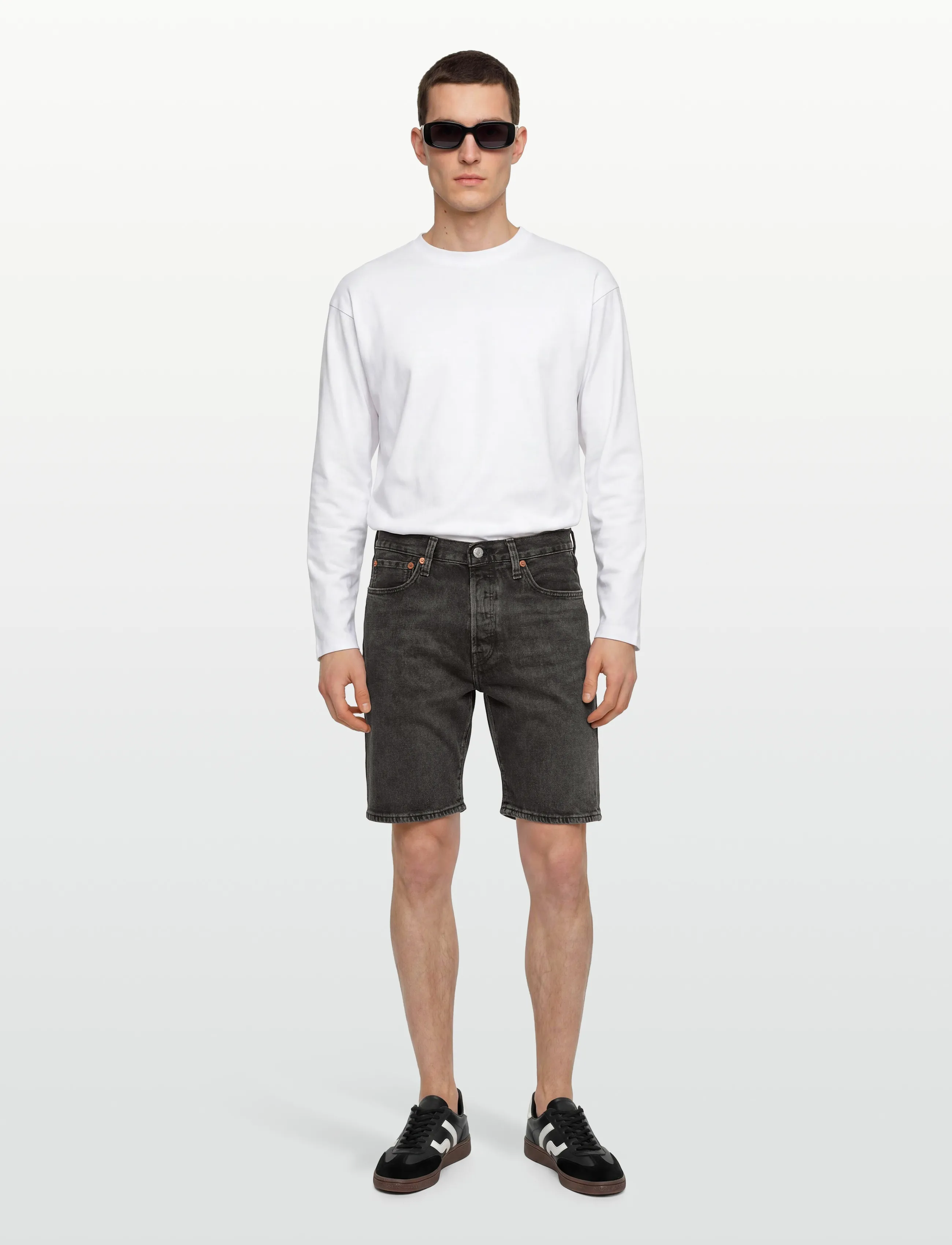 Levi's® 501 ORIGINAL SHORTS NEO NIGHTS - Shorts - BLACKS / black