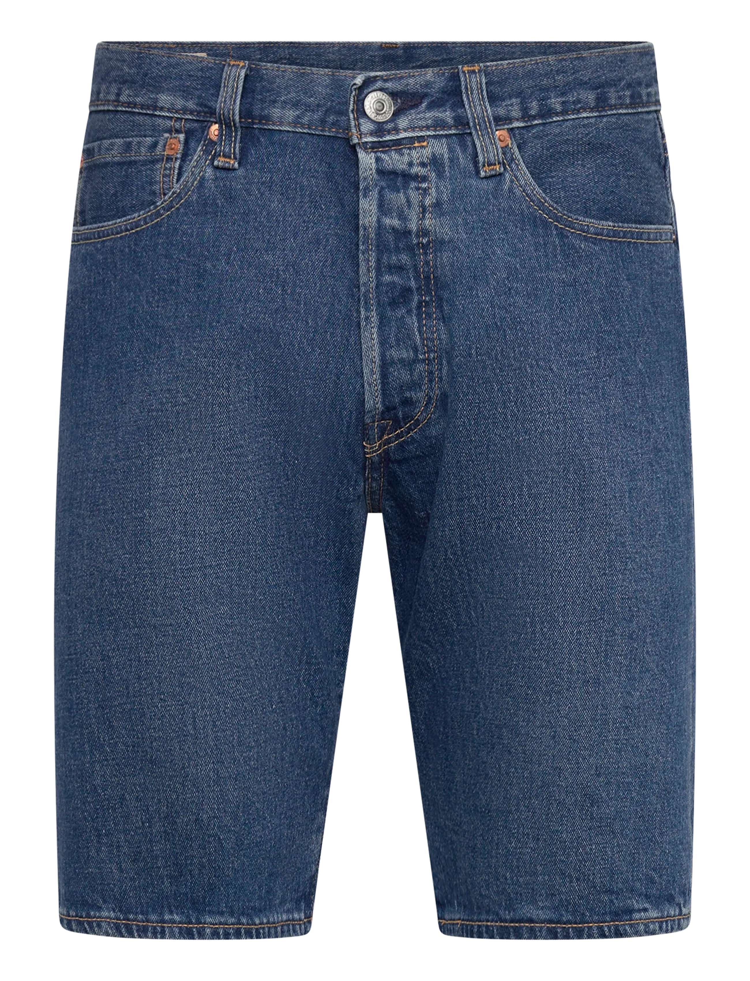 Levi's® 501 ORIGINAL SHORTS EARLY NIGH - Lühikesed püksid - DARK INDIGO - WORN IN / navy