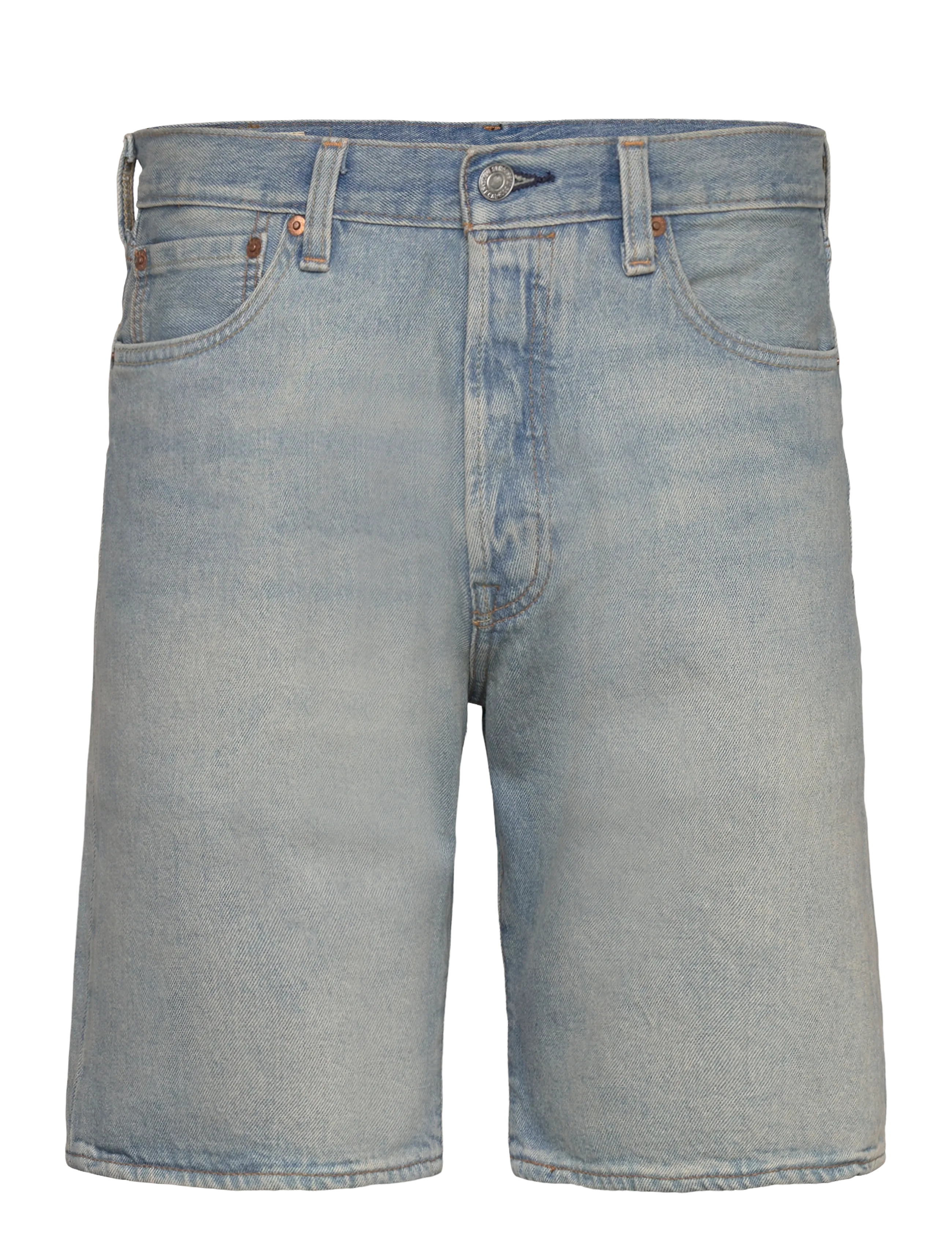 Levi's® 501 ORIGINAL SHORTS NEVER ON T - Must-haves - LIGHT INDIGO - WORN IN / blue