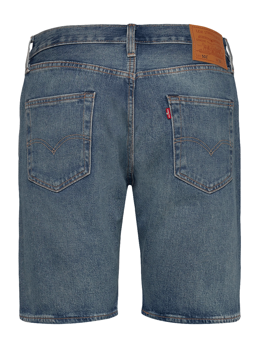 Levi's® - 501 ORIGINAL SHORTS ON THE WAY - denim shorts - med indigo - worn in - 2