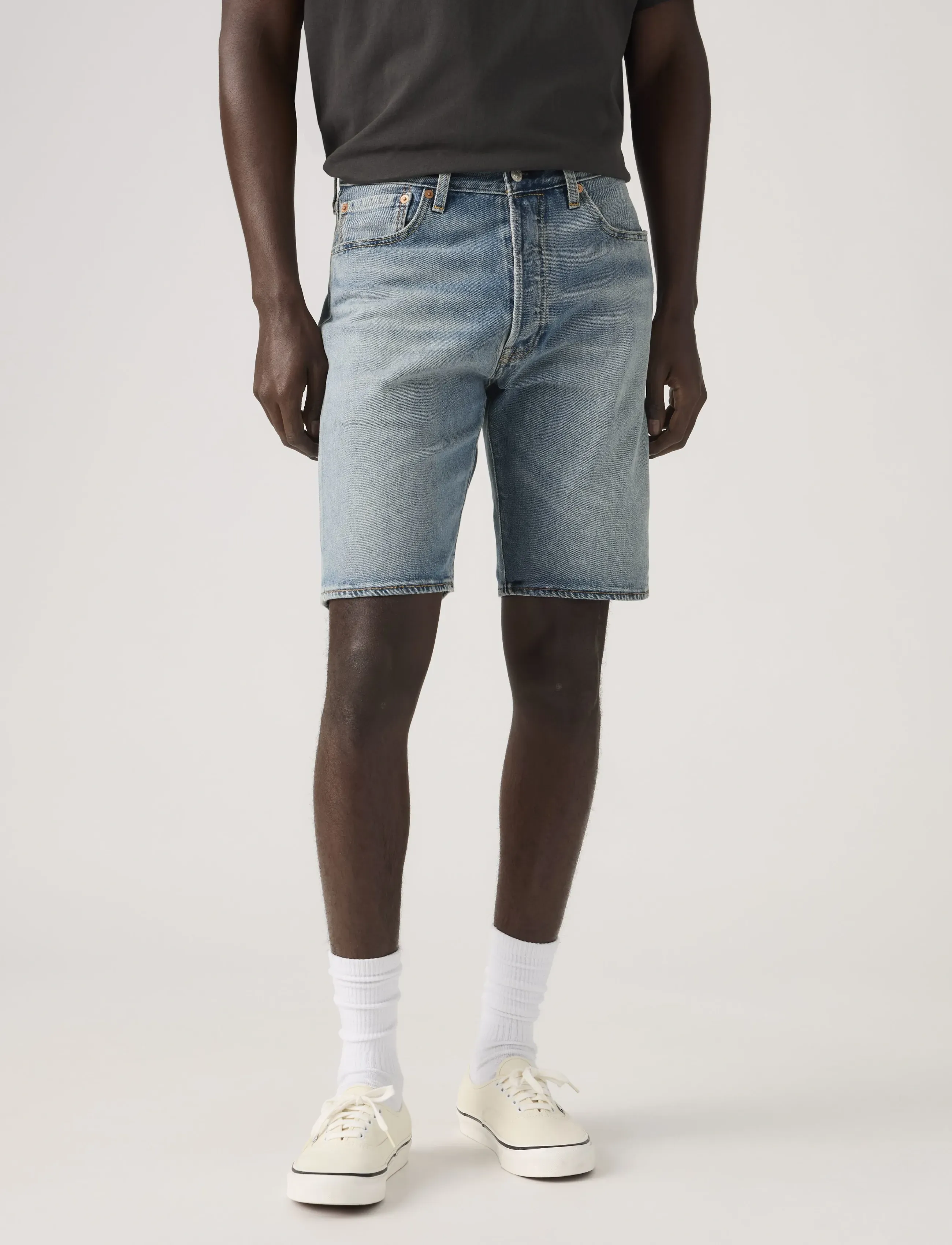 Levi's® - 501 ORIGINAL SHORTS ON THE WAY - jorty - med indigo - worn in - 5