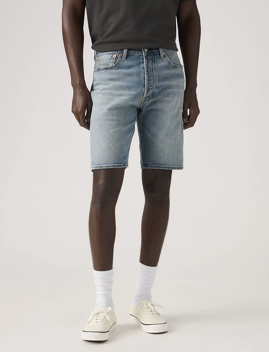 Levi's® - 501 ORIGINAL SHORTS ON THE WAY - denim shorts - med indigo - worn in - 5