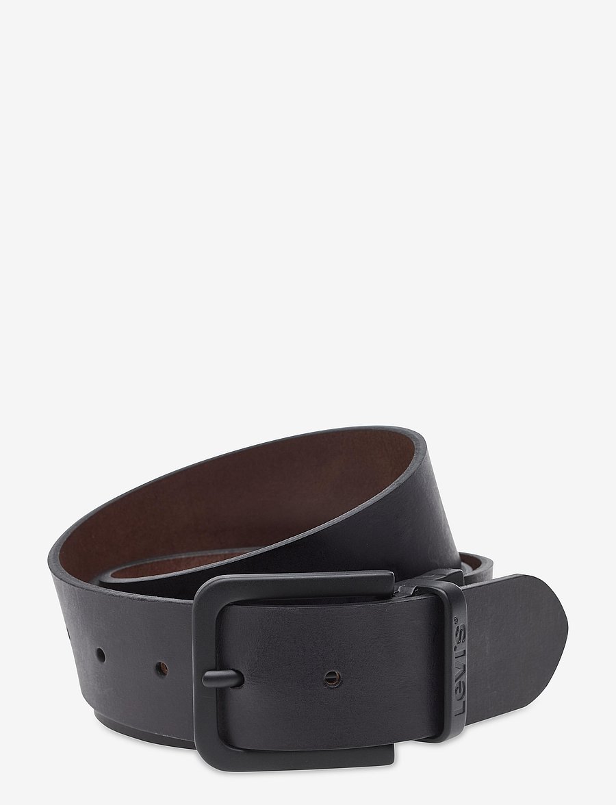 Levi's® - LM BELT REVERSIBLE REV COR MET - klassische gürtel - blacks - 0