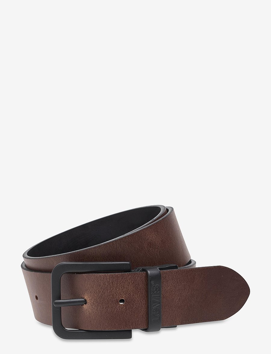 Levi's® - LM BELT REVERSIBLE REV COR MET - klassische gürtel - blacks - 1