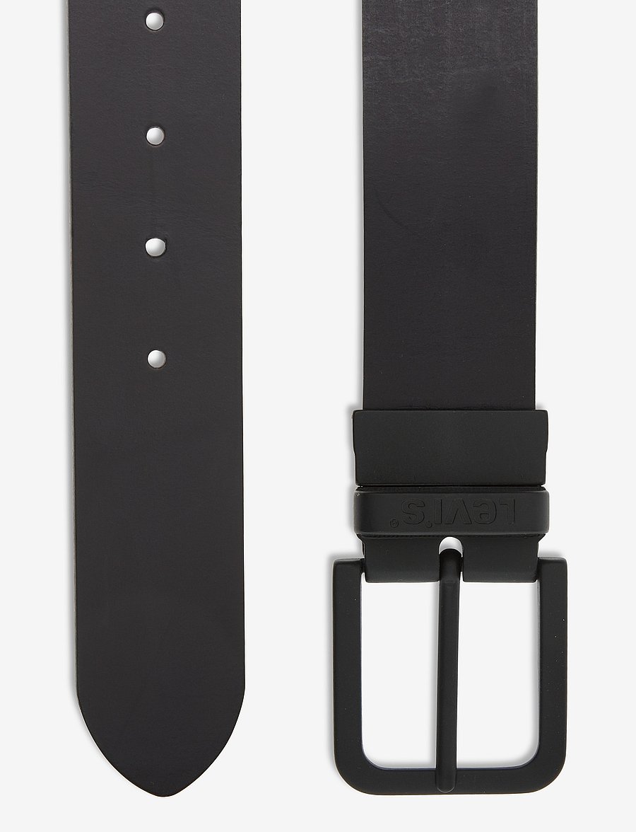 Levi's® - LM BELT REVERSIBLE REV COR MET - klassische gürtel - blacks - 2