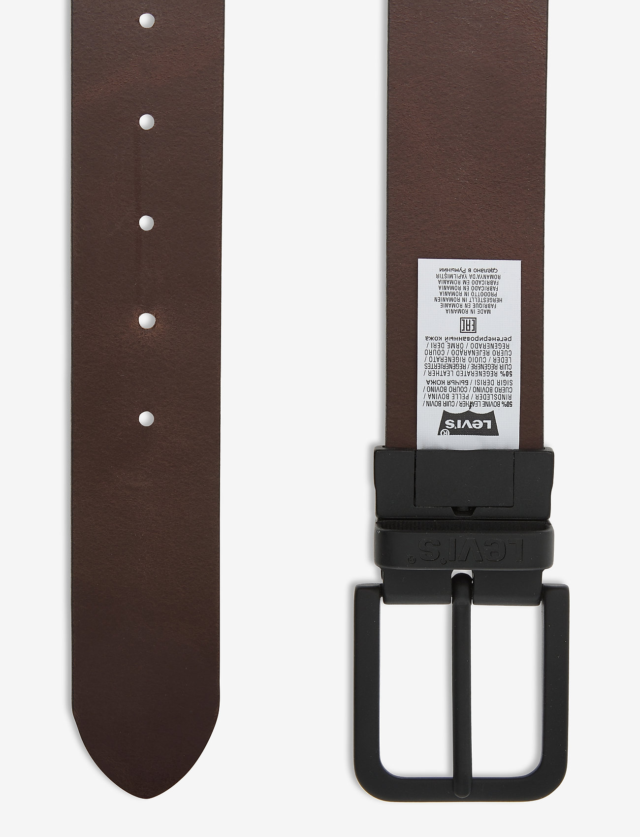 Levi's® - LM BELT REVERSIBLE REV COR MET - klassikalised vööd - blacks - 3