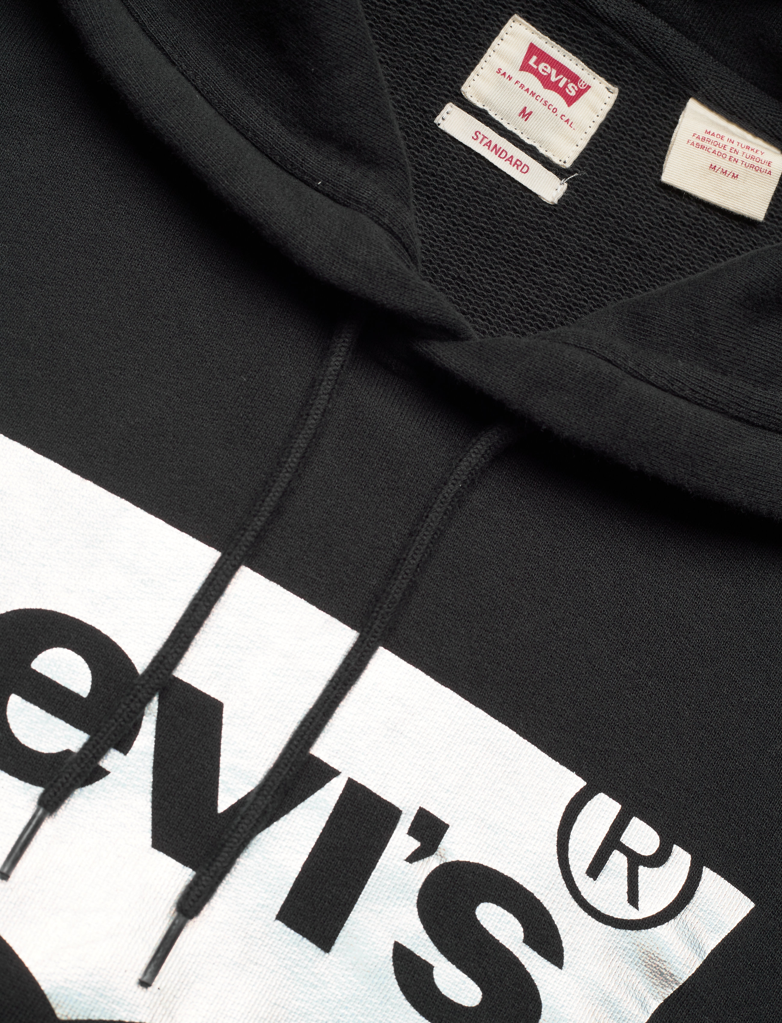LEVI´S Men - STANDARD GRAPHIC HOODIE BW FOI - blacks - 2