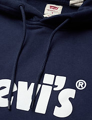 LEVI´S Men - RELAXED GRAPHIC PO POSTER HOOD - hoodies - blues - 2