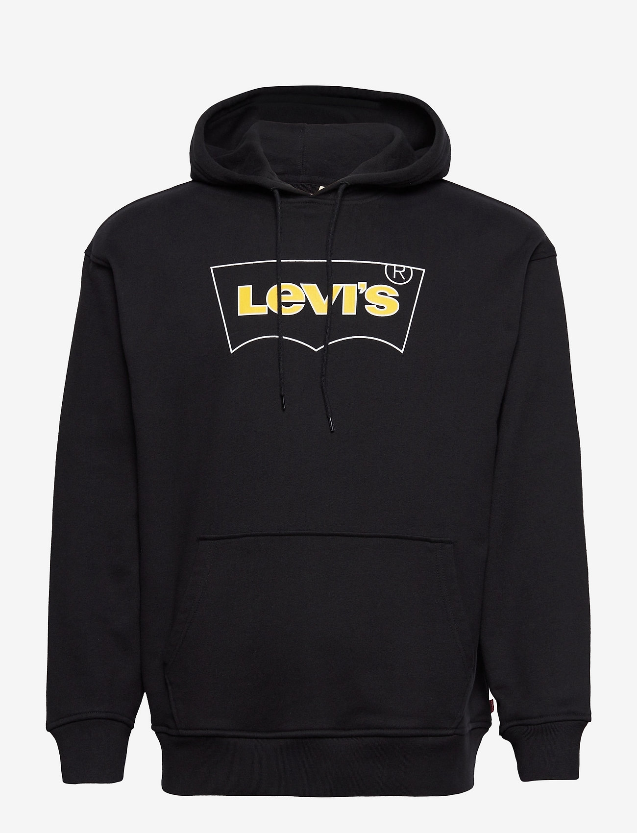 LEVI´S Men - RELAXED GRAPHIC PO OUTLINE BW - blacks - 0
