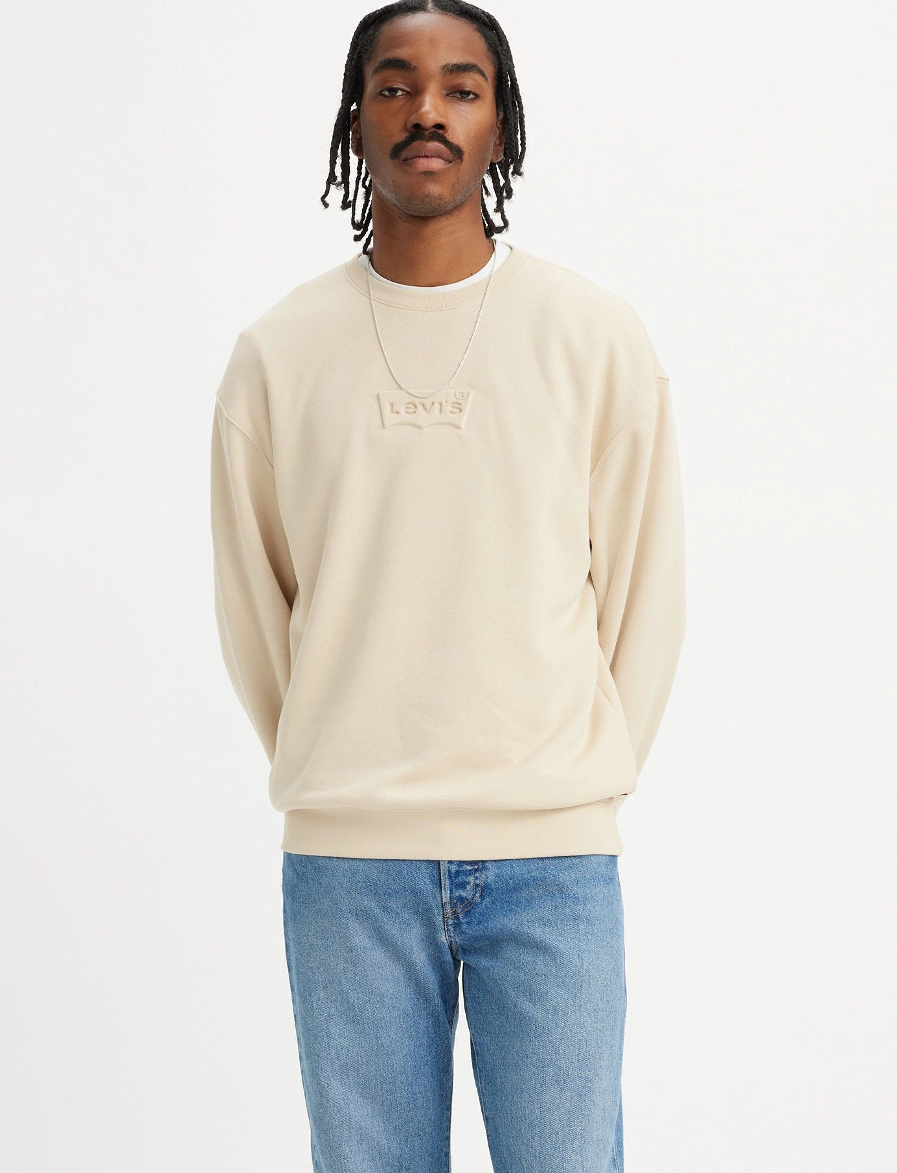 Levi's® - RELAXD GRAPHIC CREW BW CREW FO - neutrals - 4
