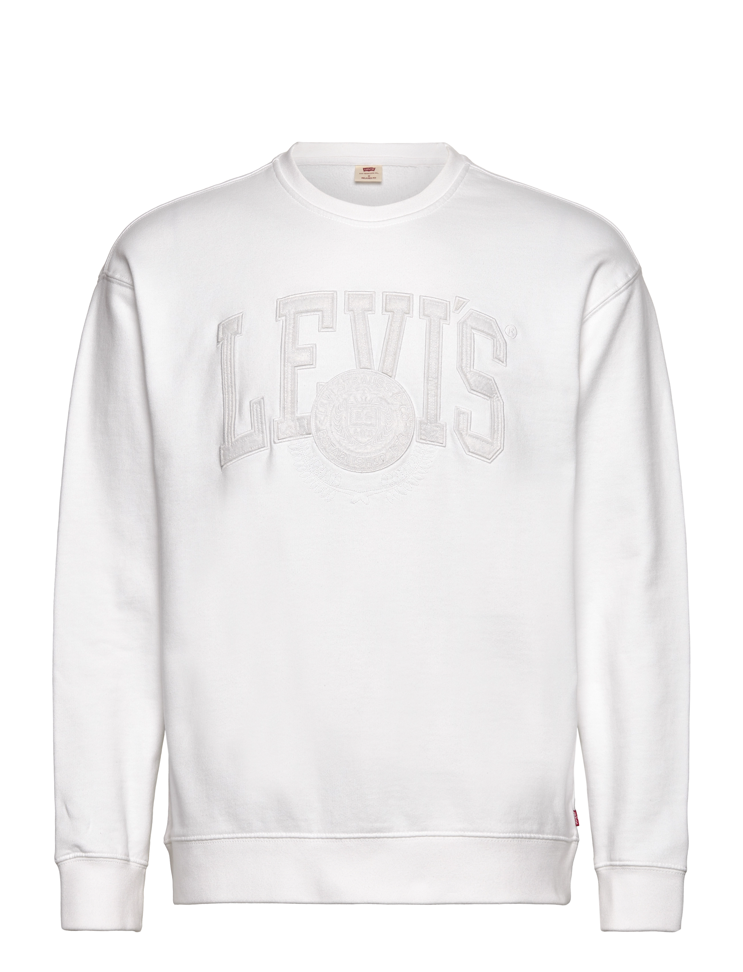 Levi's® - RELAXD GRAPHIC CREW TONAL ATHL - whites - 1