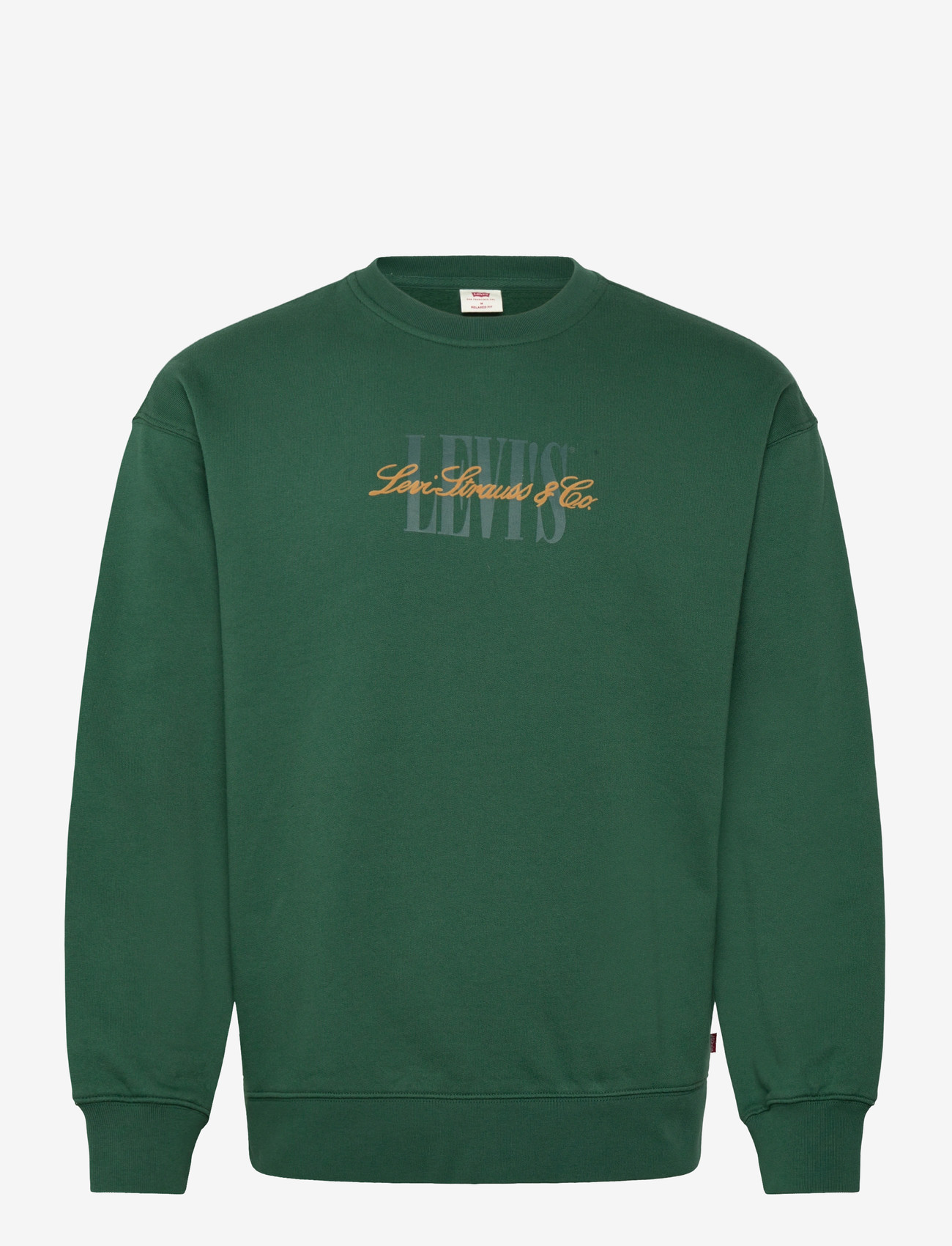 Levi's® - RELAXD GRAPHIC CREW SSNL SERIF - nach stil kaufen - greens - 1