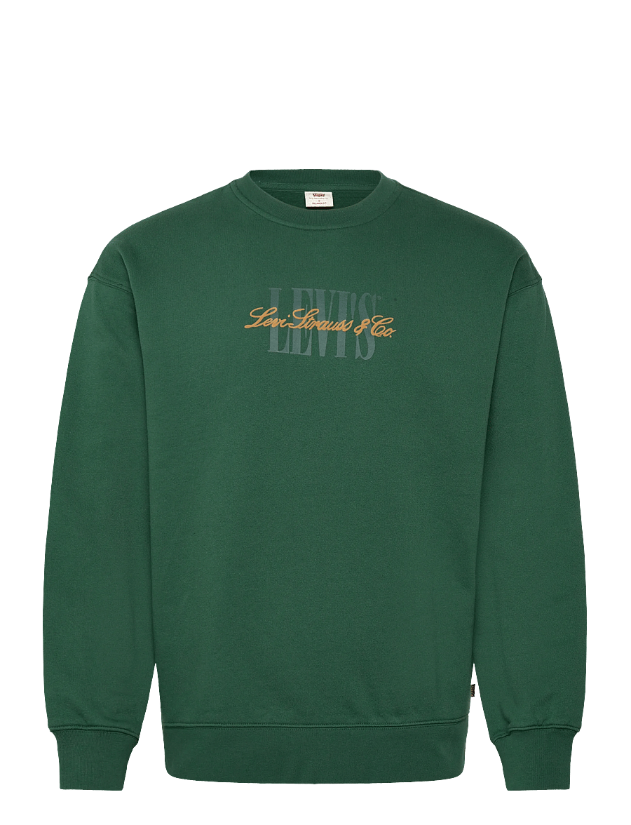 Levi's® - RELAXD GRAPHIC CREW SSNL SERIF - nach stil kaufen - greens - 1
