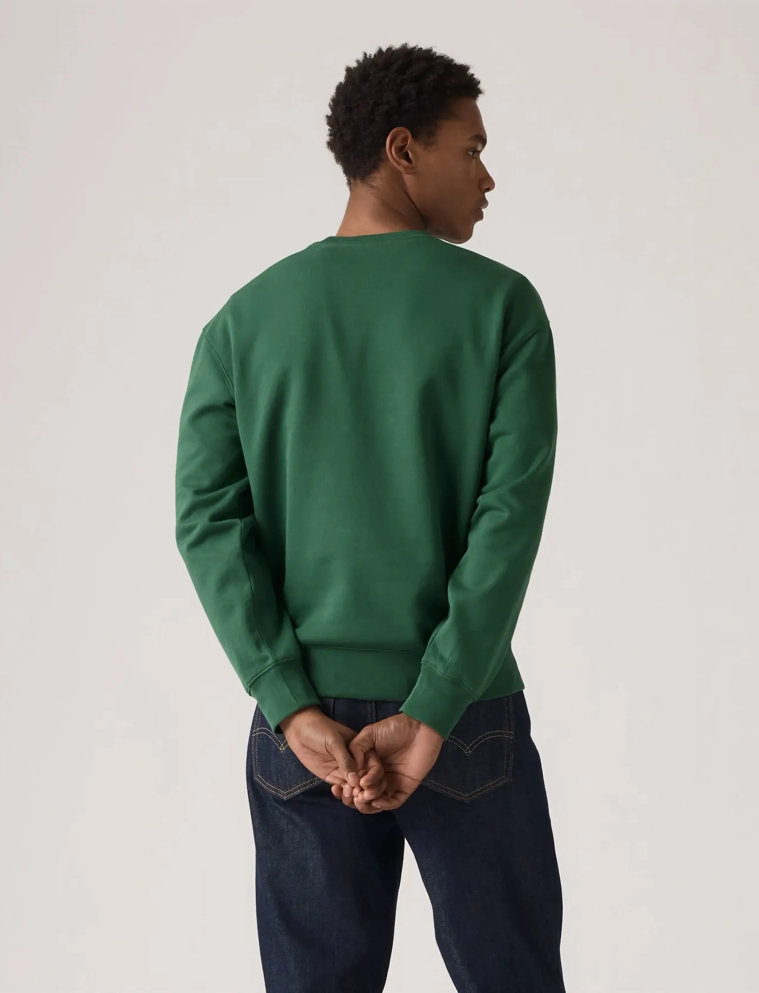Levi's® - RELAXD GRAPHIC CREW SSNL SERIF - shop efter stil - greens - 3