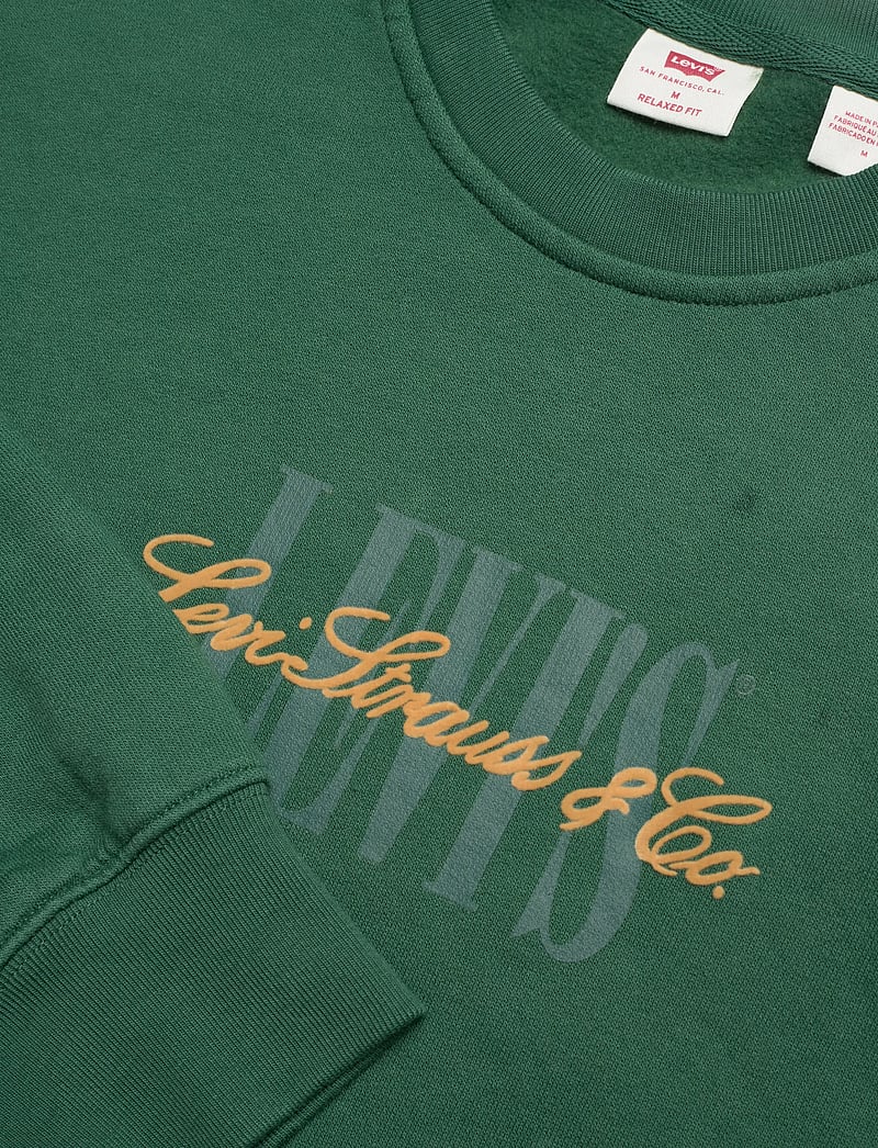 Levi's® - RELAXD GRAPHIC CREW SSNL SERIF - nach stil kaufen - greens - 5
