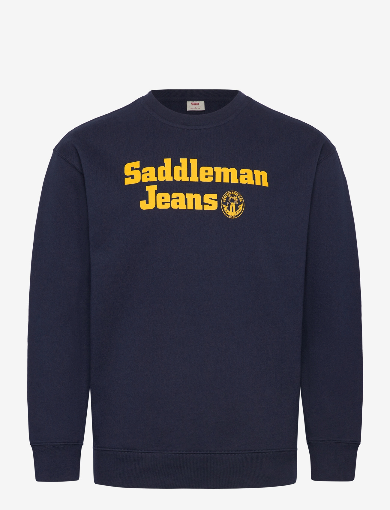Levi's® - RELAXD GRAPHIC CREW SADDLEMAN - sweatshirts - blues - 0
