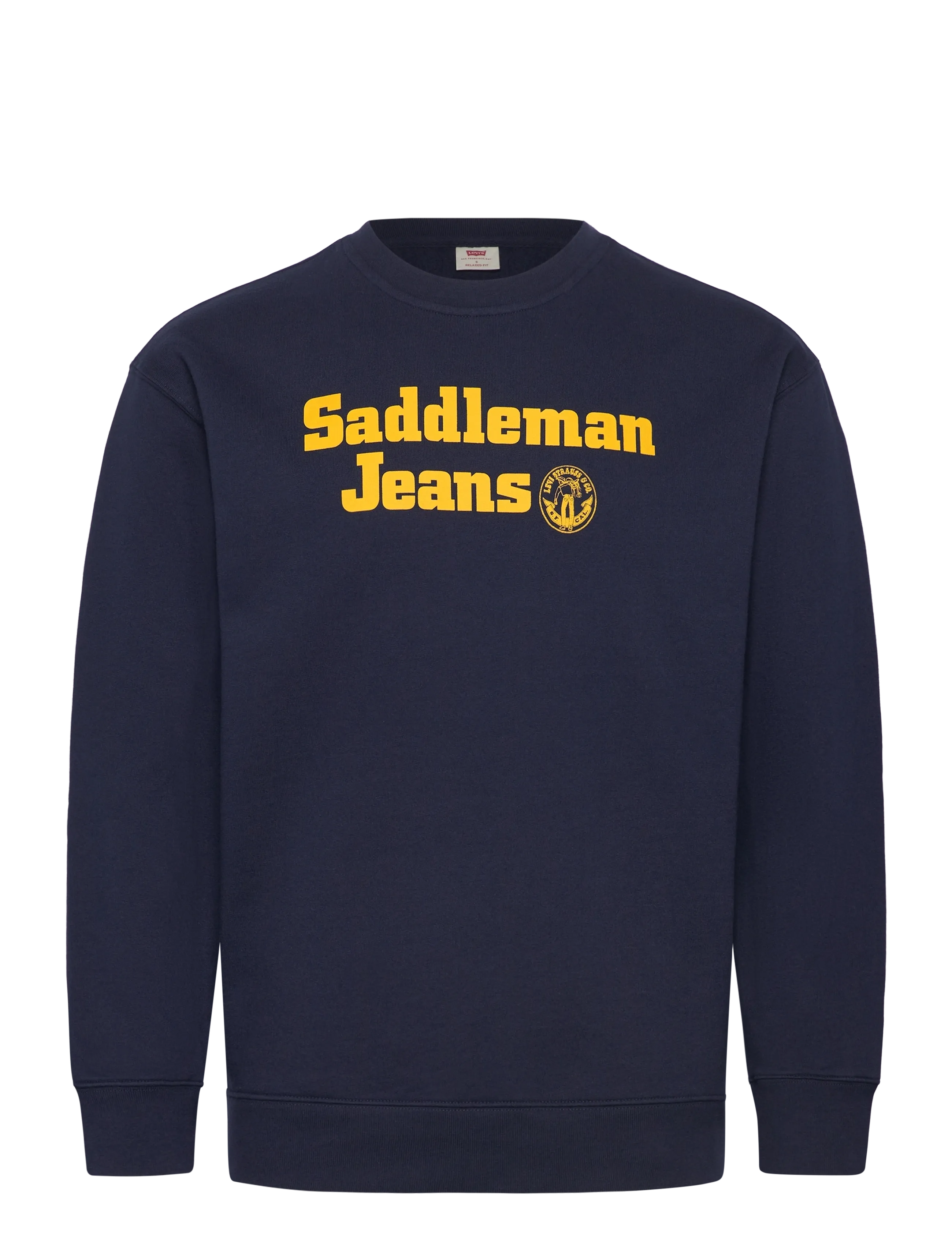 Levi's® RELAXD GRAPHIC CREW SADDLEMAN - Autumn deals - BLUES / navy