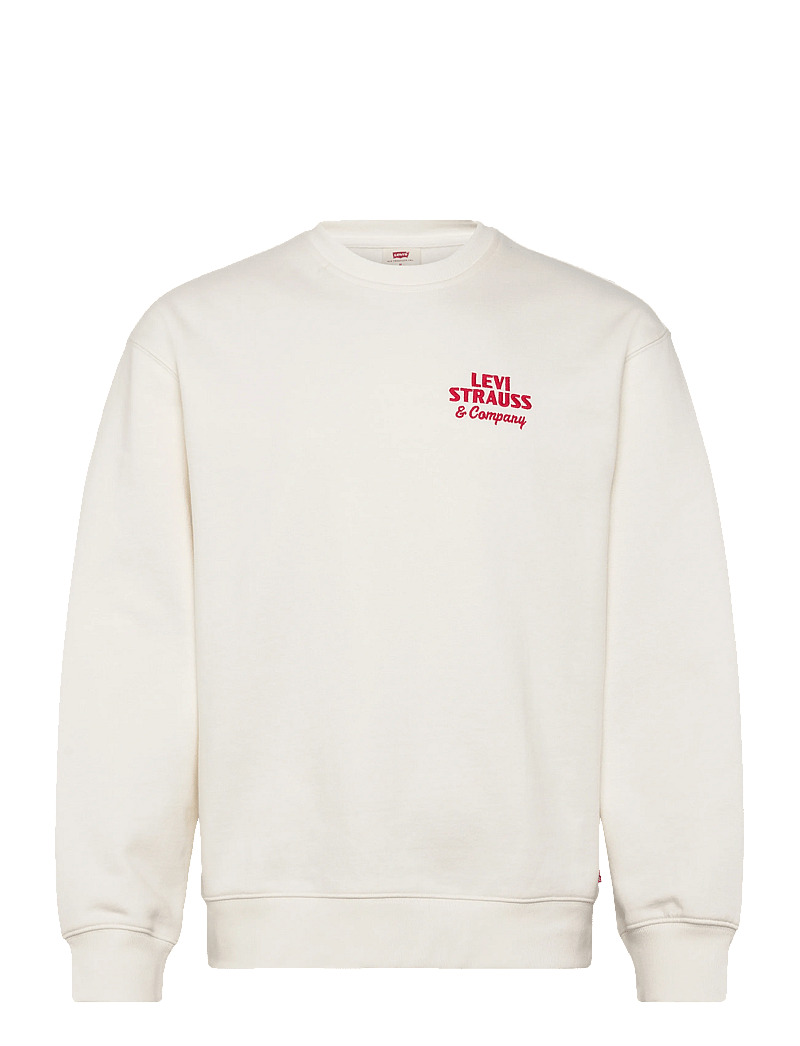 Levi's® - RELAXD GRAPHIC CREW LSCO EGRET - nach stil kaufen - tans - 1