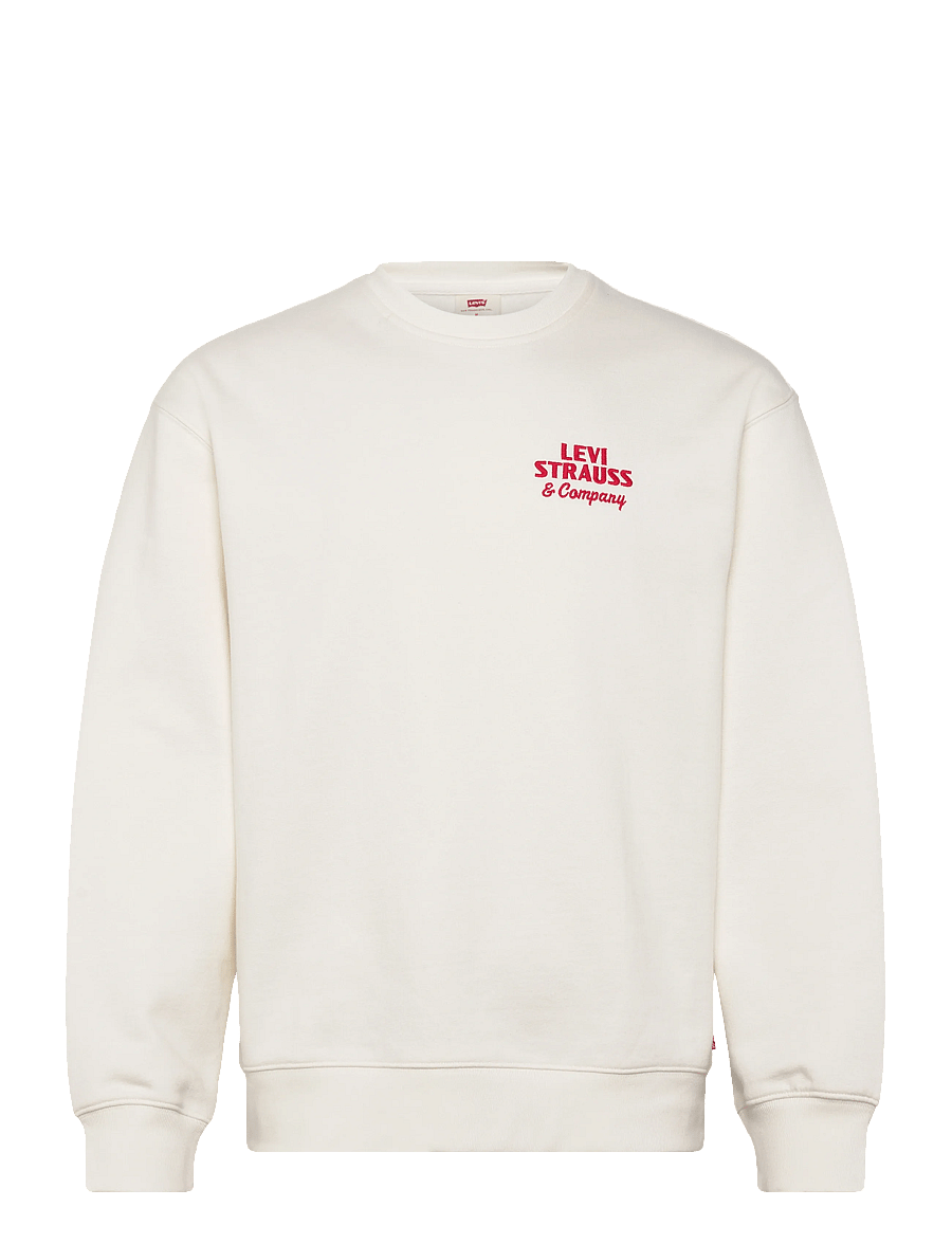 Levi's® - RELAXD GRAPHIC CREW LSCO EGRET - nach stil kaufen - tans - 1