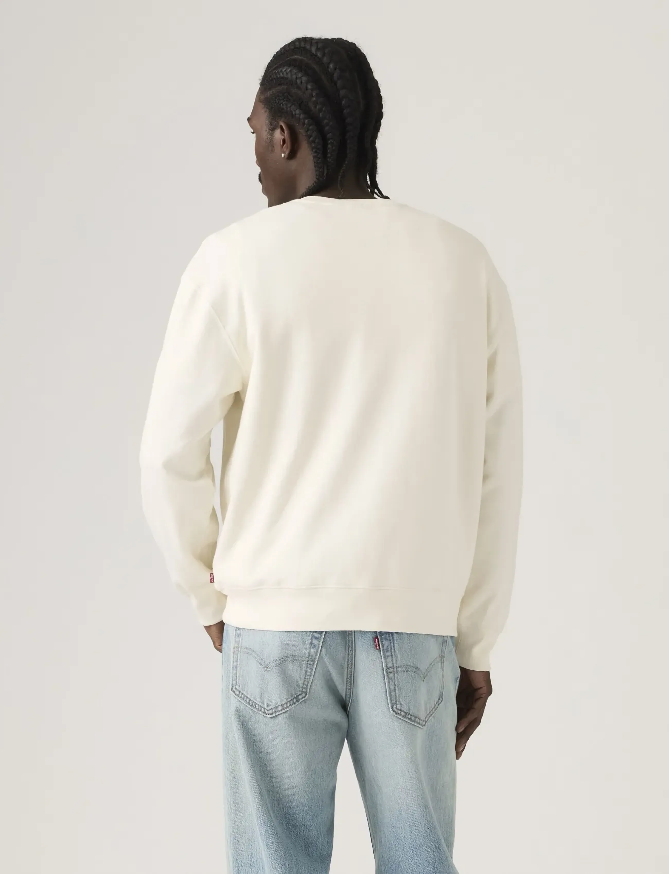 Levi's® - RELAXD GRAPHIC CREW LSCO EGRET - sweatshirts - tans - 3