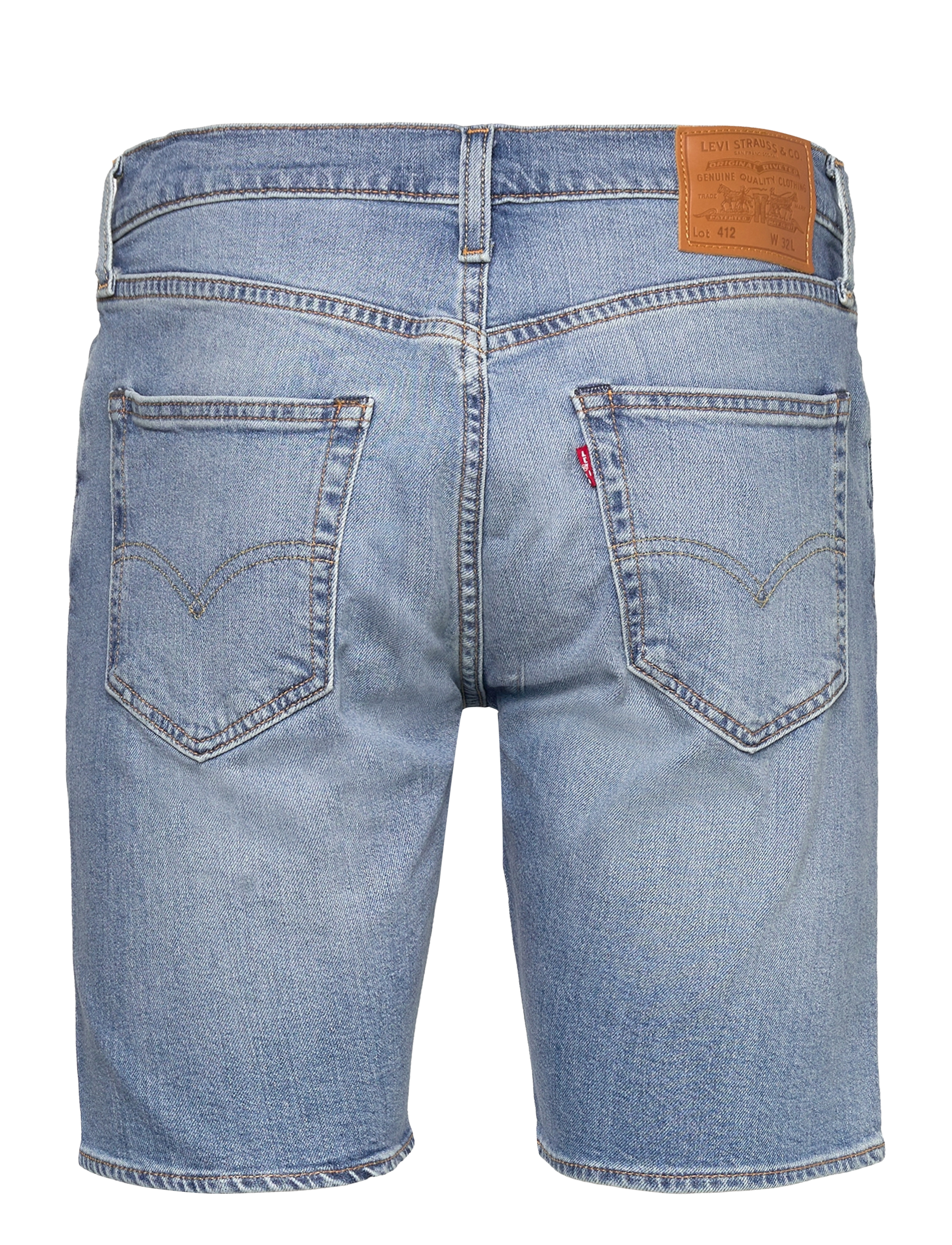 LEVI´S Men - 412 SLIM SHORT WHENEVER WHEREV - light indigo - worn in - 1