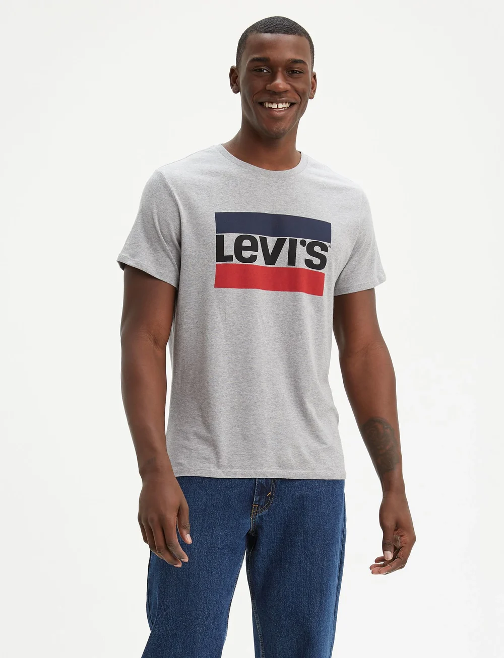 Levi's® - SPORTSWEAR LOGO GRAPHIC 84 SPO - kurzärmelig - greys - 0
