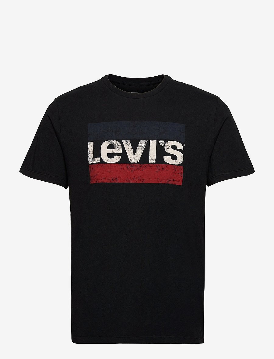 Levi's® - SPORTSWEAR LOGO GRAPHIC SPORTS - kortärmade t-shirts - blacks - 1