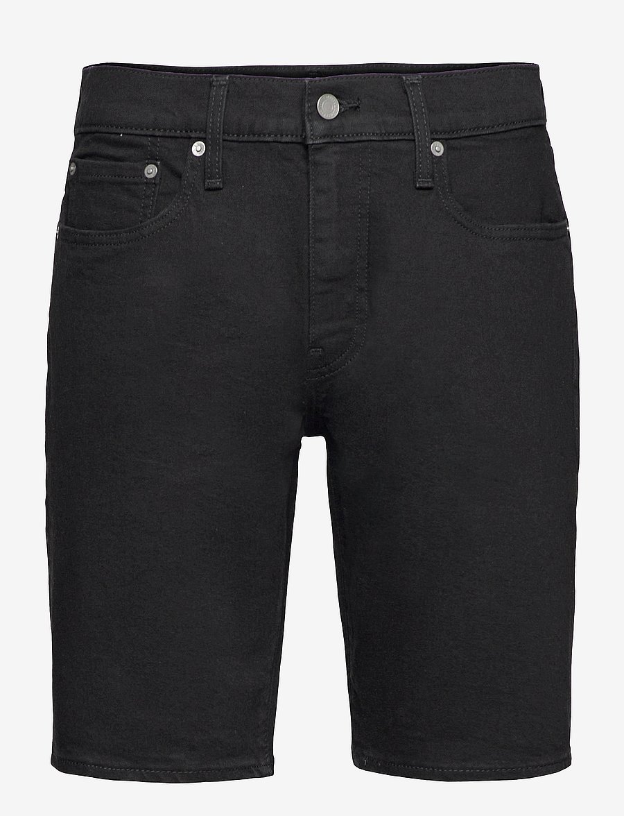 Levi's® - 405 STANDARD SHORTS BLACK RINS - farkkushortsit - blacks - 1