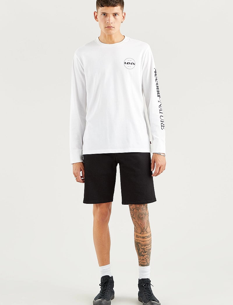 Levi's® - 405 STANDARD SHORTS BLACKS - jeans shorts - blacks - 3