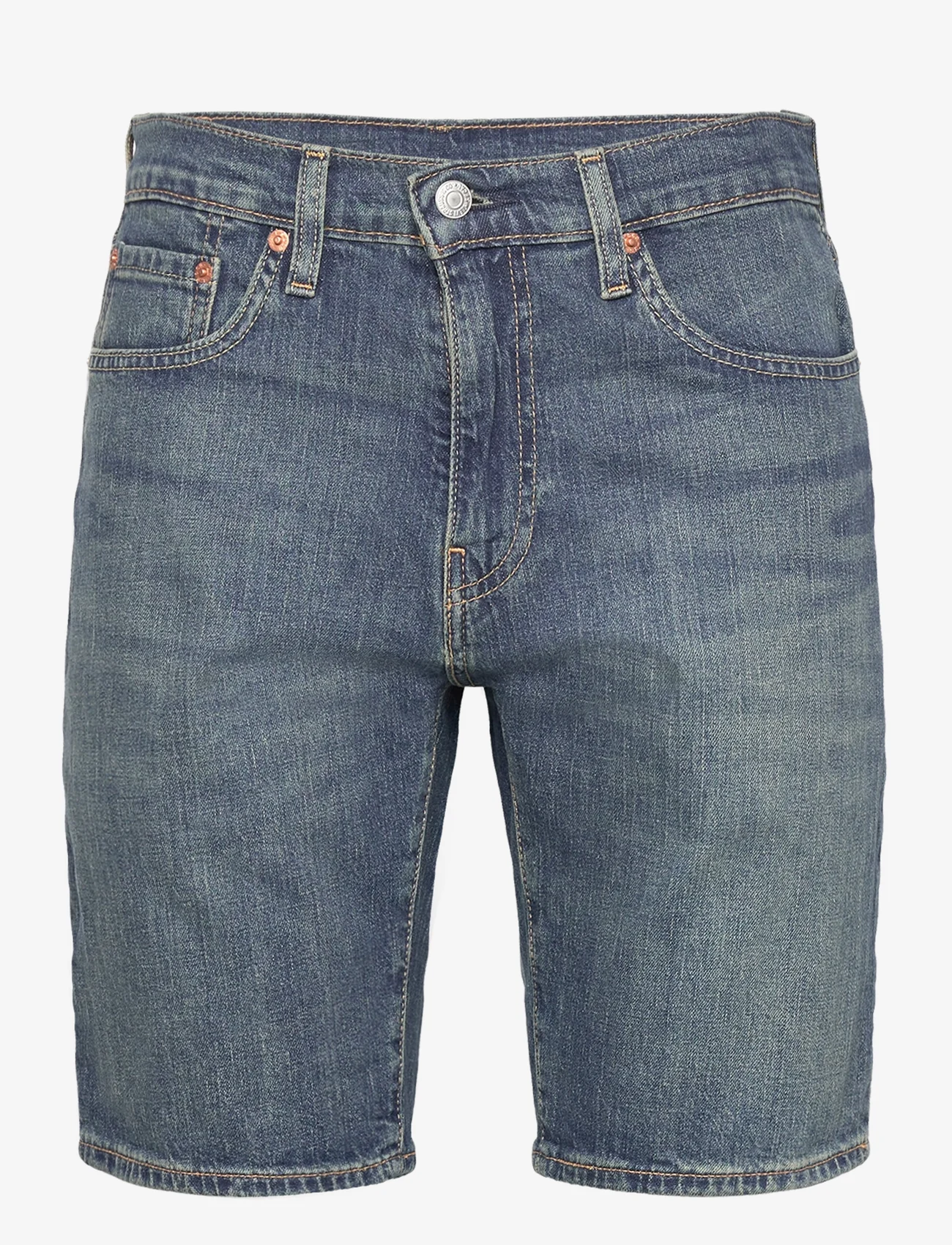 LEVI´S Men - 405 STANDARD SHORTS WHERE U AT - jeansshorts - dark indigo - worn in - 0
