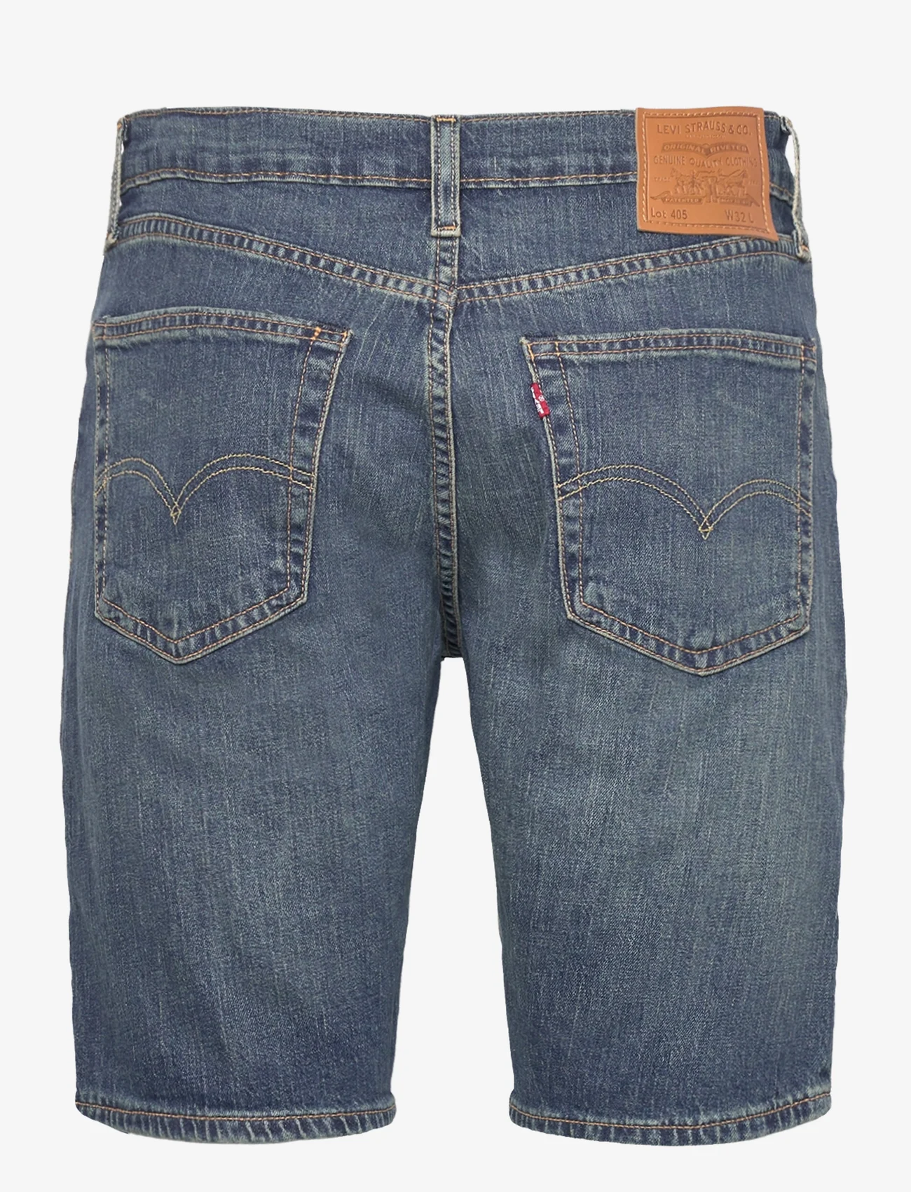 LEVI´S Men - 405 STANDARD SHORTS WHERE U AT - jeansowe szorty - dark indigo - worn in - 1