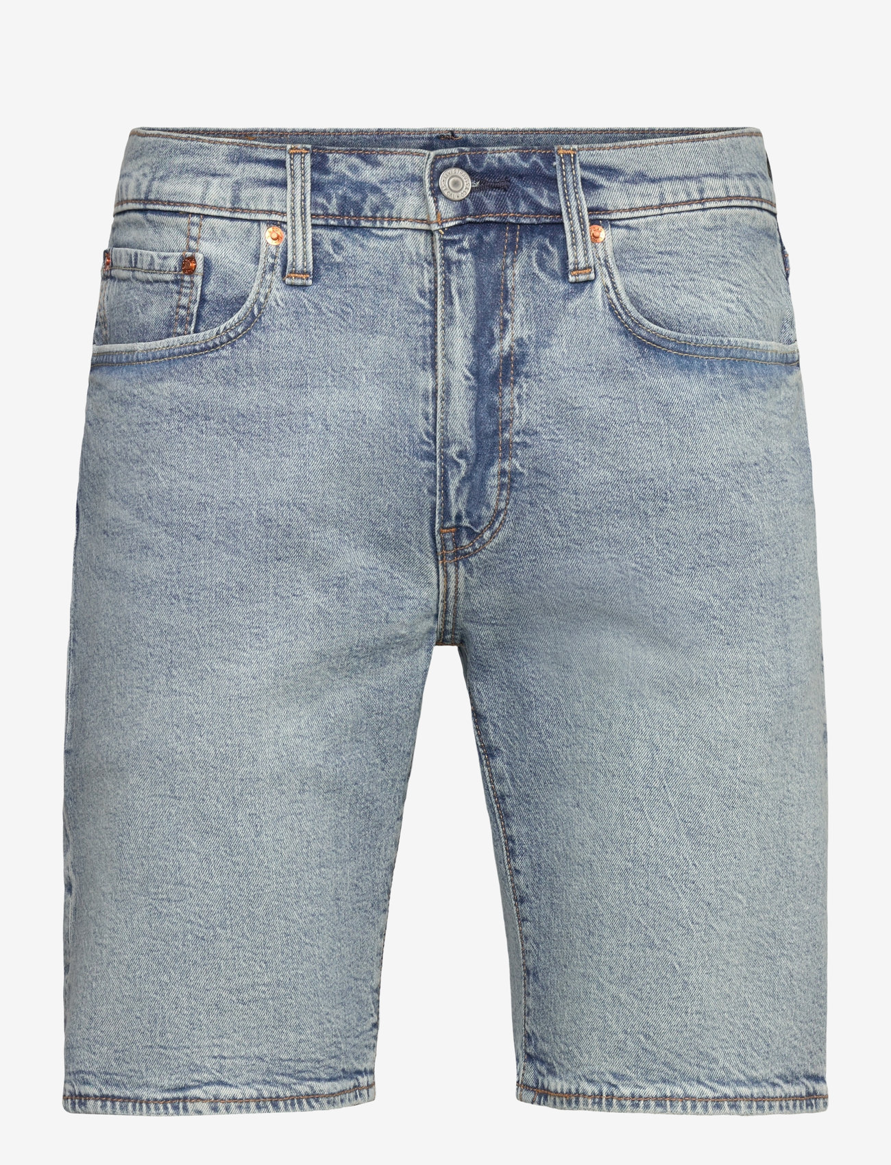 Levi's® - 405 STANDARD SHORTS LAST ENCOR - jorts - light indigo - worn in - 1