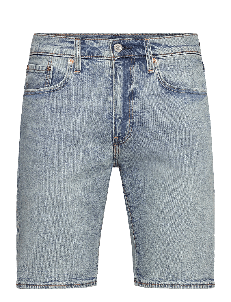 Levi's® - 405 STANDARD SHORTS LAST ENCOR - jorts - light indigo - worn in - 1