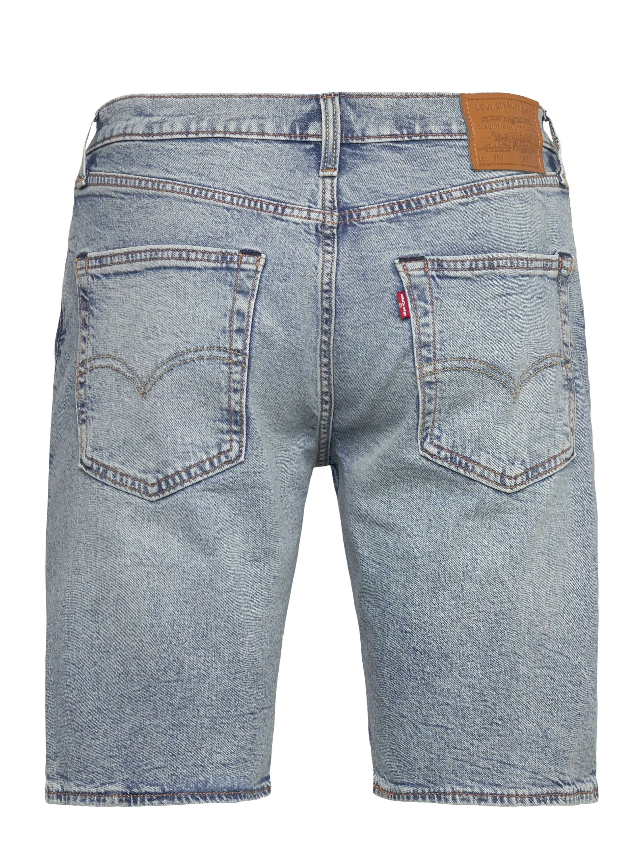 Levi's® - 405 STANDARD SHORTS LAST ENCOR - jorts - light indigo - worn in - 2