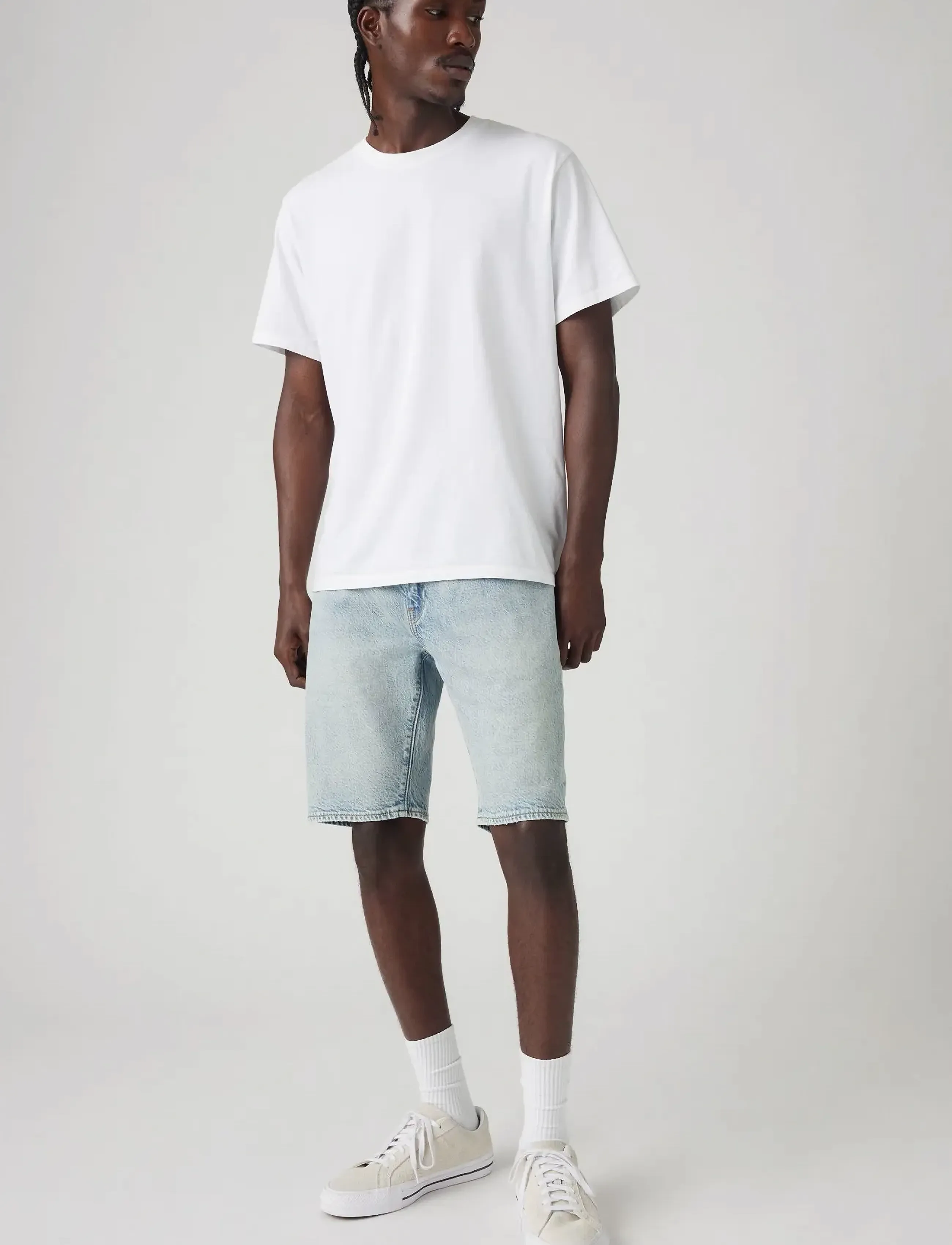 Levi's 405 Standard Shorts Last Encor, 31 x 10, Blue, Shorts > Denim, Herre