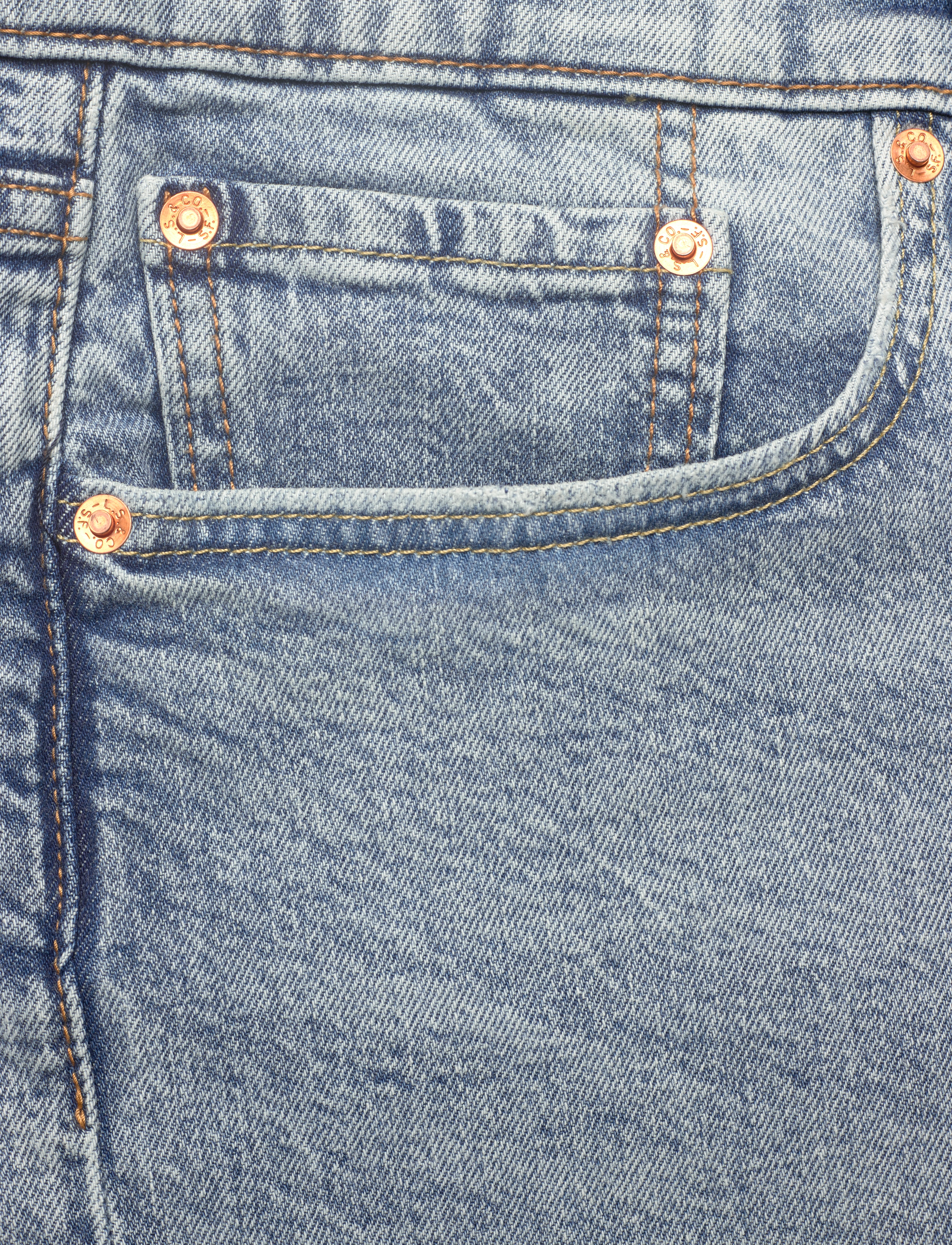 Levi's® - 405 STANDARD SHORTS LAST ENCOR - jorts - light indigo - worn in - 4