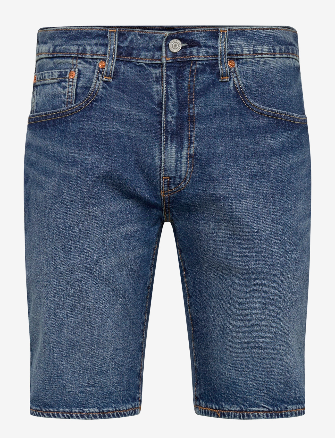 Levi's® - 405 STANDARD SHORTS COMEBACK T - jorts - med indigo - worn in - 1
