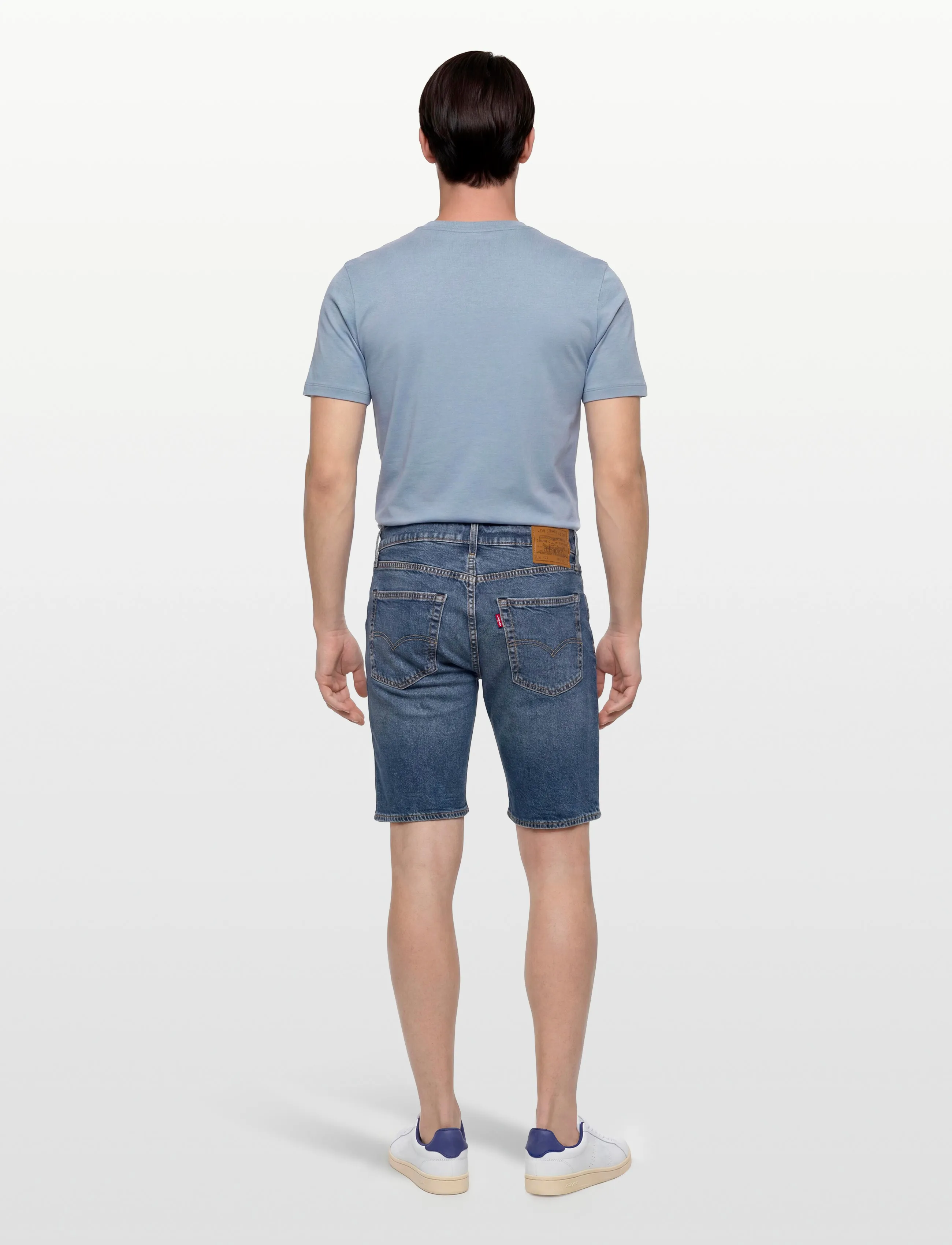Levi's® - 405 STANDARD SHORTS COMEBACK T - mænd - med indigo - worn in - 4
