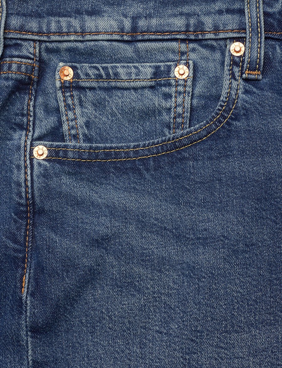 Levi's® - 405 STANDARD SHORTS COMEBACK T - jeansshorts - med indigo - worn in - 5