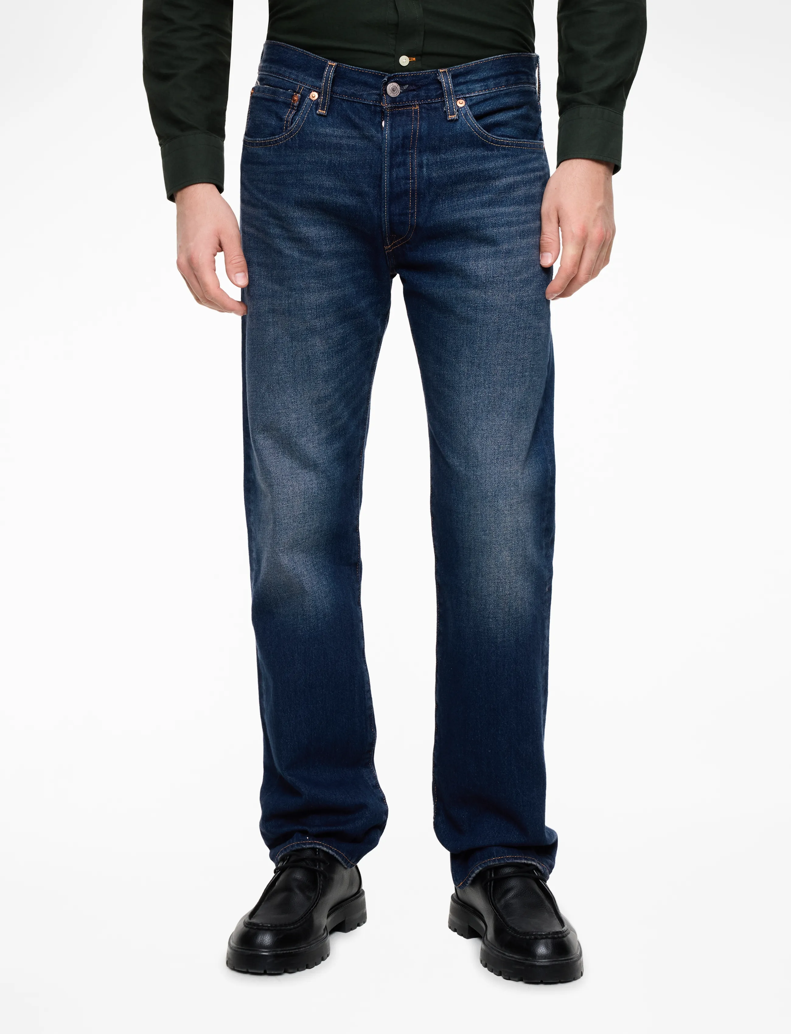 Levi's® 501 LEVISORIGINAL ON THE BORDE - Jeans - ON THE BORDERLINE / blue