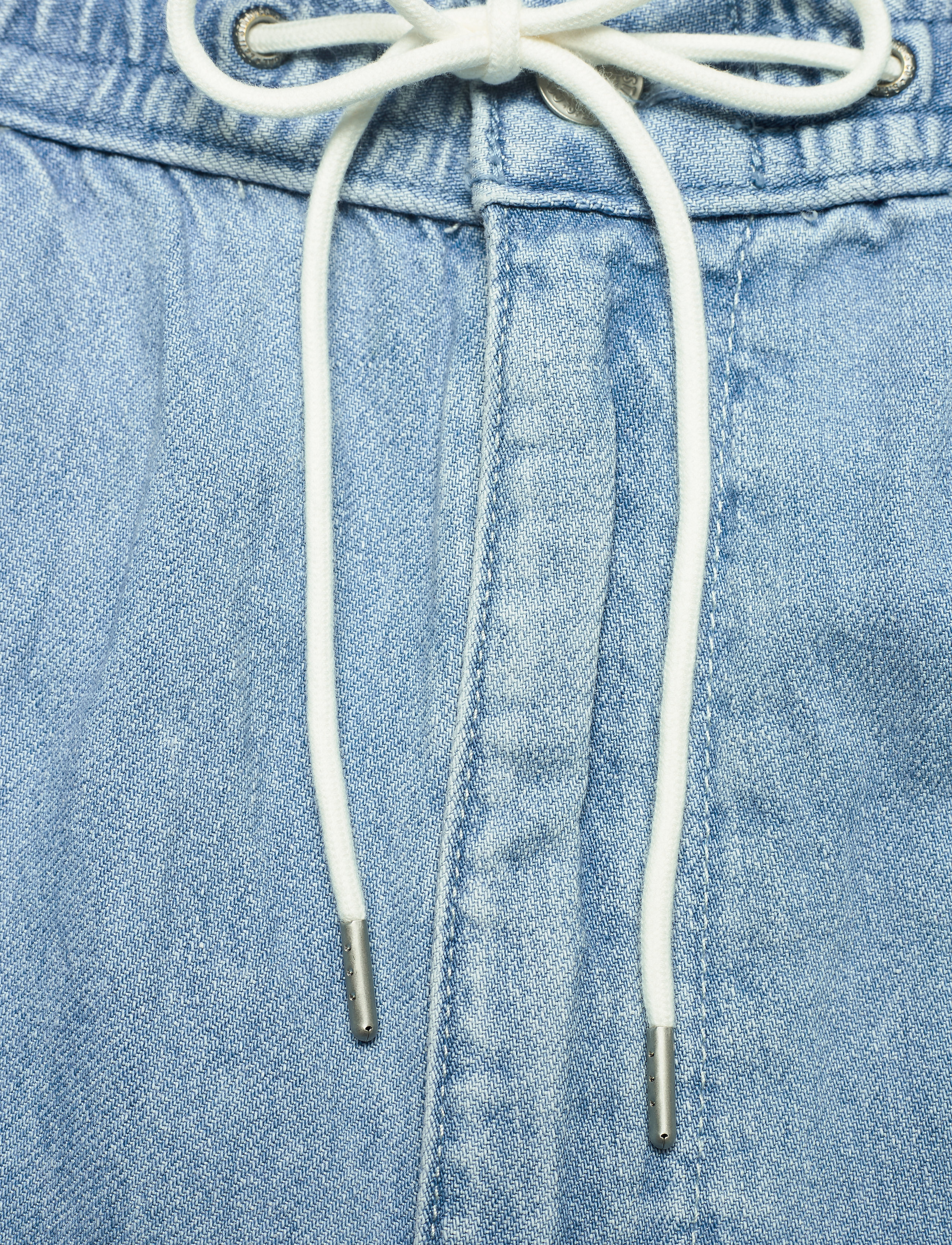 LEVI´S Men - MARINE CARPENTR SHORT 9 DEADEY - light indigo - worn in - 3