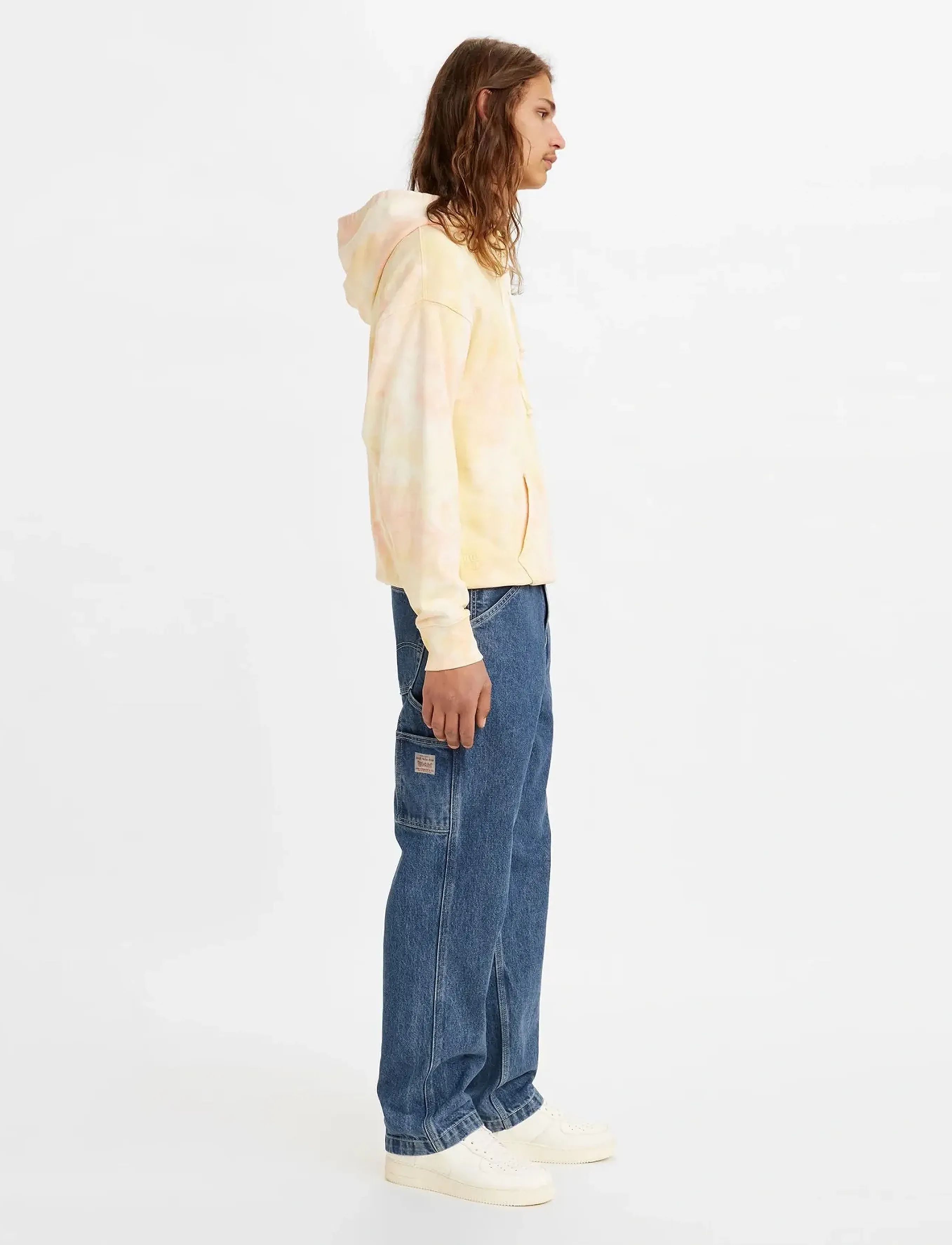 Levi's 568 Loose Strt Carpenter Safe, 31 x 34, Blue, Jeans > Afslappede, Herre
